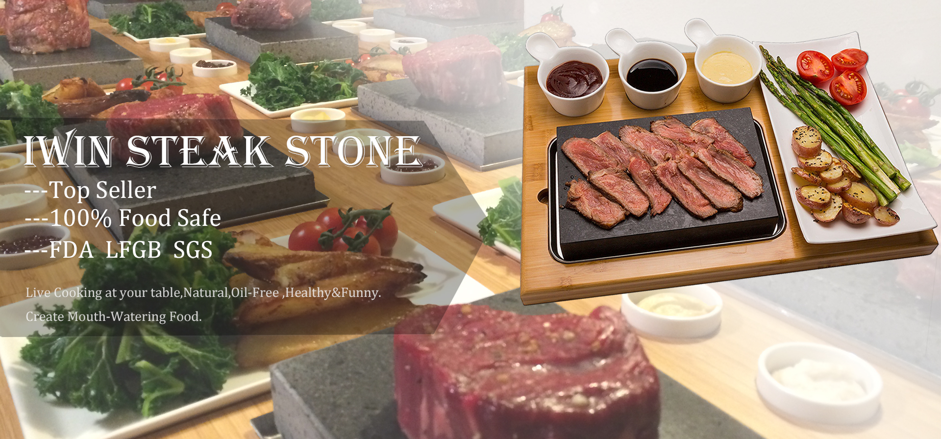 rock steak stone