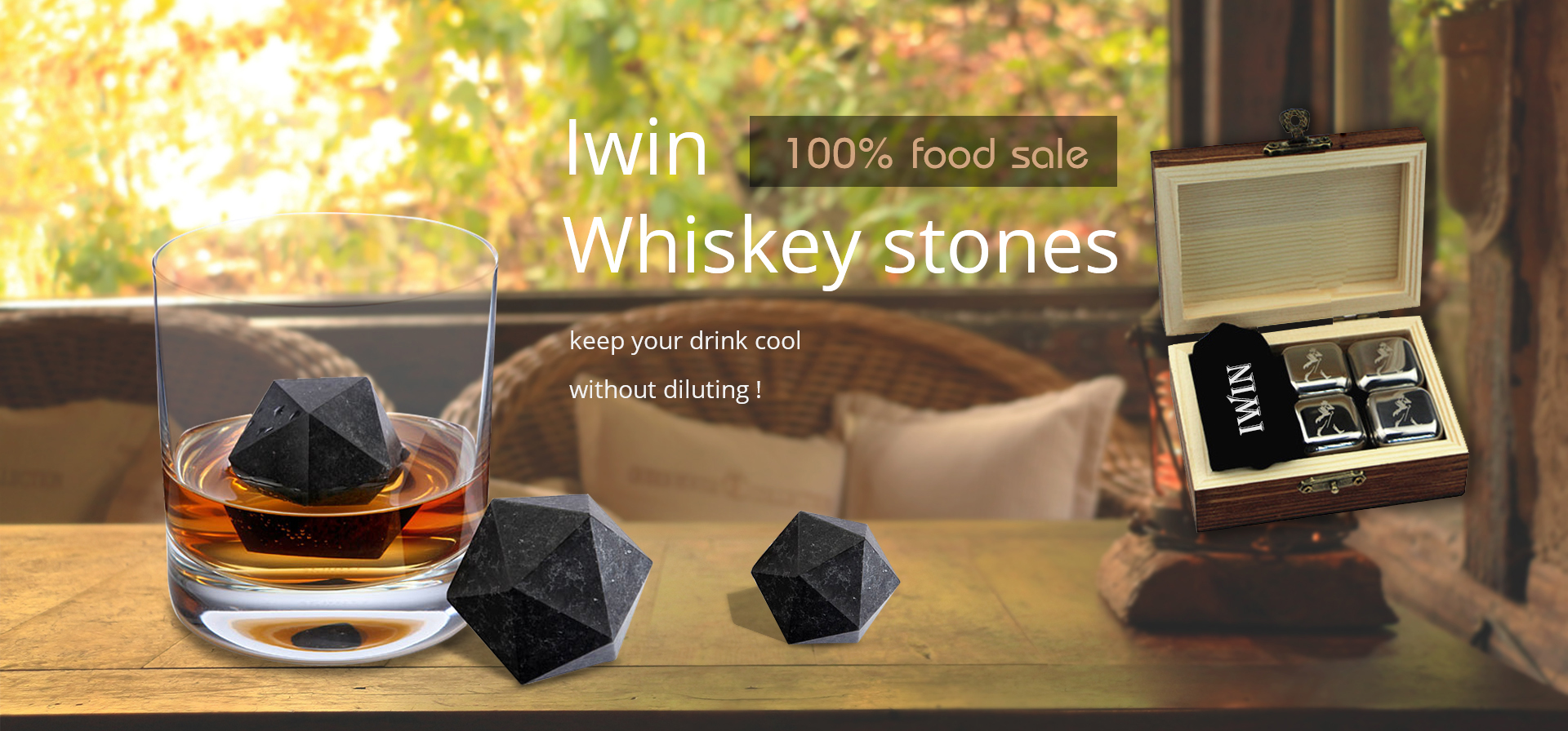 Ice Whiskey Stone